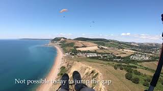 Paragliding Eype, Dorset. 15th July 2018