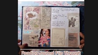 Reading Journal Flip Through 📚 #readingjournal #bookreviews #books