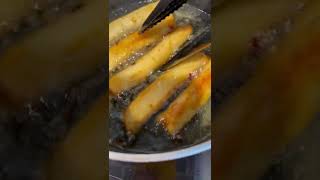 DEEP FRYING SPRING ROLLS