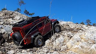 TRX4 RC CAR Rock Crawling