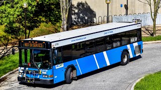 Montgomery County Transit Ride On Low Floor Gillig Advantage Diesel #5739 on Route 74 Germantown