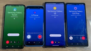 Google Duo Green vs Blue Incoming Call Google Hold & Samsung Galaxy Group vs LG