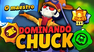 Como jogar de Chuck-DOMINANDO BRAWLERS