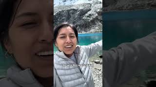 The time I manifested sunshine at the top of the mountain- Lagoon 69, Ancash, Peru