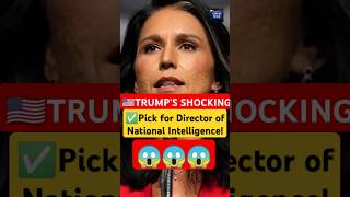 Tulsi Gabbard Appointed Director of National Intelligence!😱😱