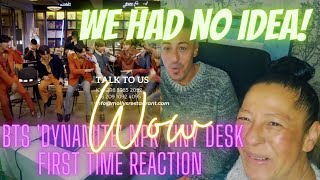 BTS [Dynamite] NPR Tiny Desk. First Time Reaction. British Mother & Son React