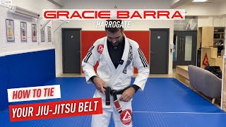 How to Tie Your Jiu Jitsu Belt!