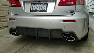 Lexus isf With PPE Equal Length Headers (EL), Borla Exhaust and RR Racing Tuned Intake.