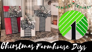 Dollar Tree Christmas Gift Set DIY 2019 | Easy Christmas Farmhouse Home Decor | Rustic