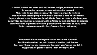 Eminem - Stan Lyrics (Español - Ingles)