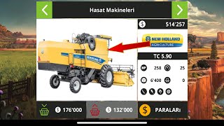 Fs18 yeni nevholland biçer döver aldık / We bought a new combine harvester fs18