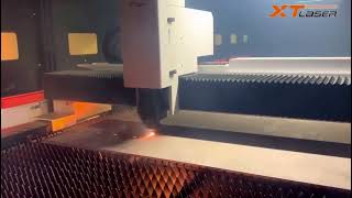 2500*8000mm working size  XT-2580GP series fiber laser cutting machine 12000W