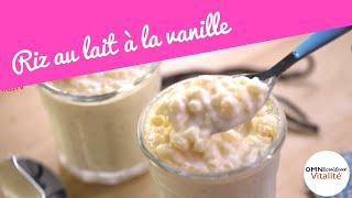 Riz au lait à l'Omnicuiseur Vitalité