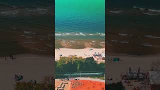 #travel #summer #drone #djimini4pro #beach #dronevideo Międzyzdroje dronem dji