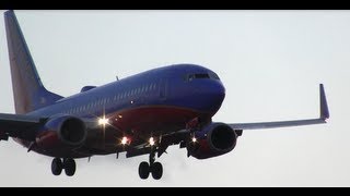 Southwest Airlines 737 Arrivals at Chicago Midway