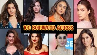 Top 100 Bollywood Actresses Name List | Bollywood Actress | Stars625