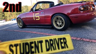 2nd PLACE MODIFIED MIATA - CLEMSON AUTOCROSS