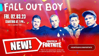 FALL OUT BOY is Coming to Fortnite! | iHeartLand