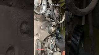 Replace Crankshaft Pulley #automobile #car #tips #shortvideo #shorts #short #viralshorts #youtube