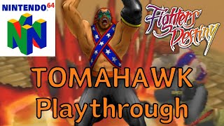 Fighters Destiny (Nintendo 64) - TOMAHAWK Playthrough [Crazy Difficulty]