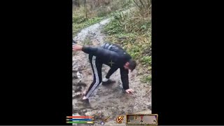 Oblivion NPC stuck on the muddy paths to Chorrol