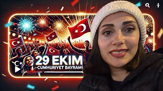 یهویی وسط جشن عید جمهوریت ترکیه 🎉29 ekim cumhuriyet bayramımız kutlu olsun