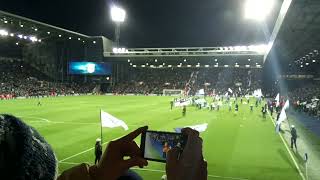 West Brom vs Newcastle United - players entry 28.11.2017