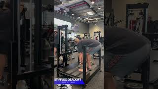 Stiffleg deadlift | ديدليفت لعضلة الهامسترنغ