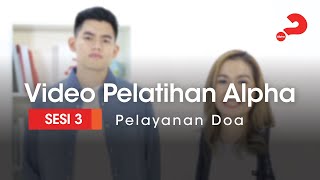 Video Pelatihan Sesi 3 - Pelayanan Doa