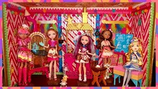 Sugar Coated & Just Sweet Dolls BAKERY Tour ~Ever After High~ DollHouse Display Box Room w/ PlaySet