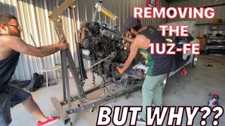 Removing The Engine out of my Nissan 240sx S14!! BUT WHY??