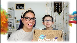 #owlcrate Unboxing: Owlcrate Jr April 2021