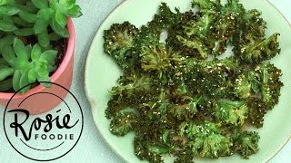 Kale Chips with a Chilli Kick | Rosie Foodie