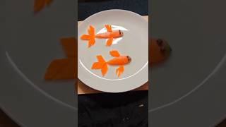 How to carve fruit vary fast with carrot 🥕 #shortsvideo #shortsfeed #carvs