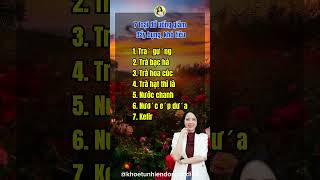 7 loại đồ uống giảm đầy bụng khó tiêu#dongocdiep #songkhoetunhien #shortvideo #songkhoe