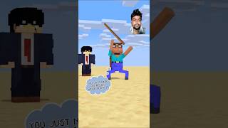 HELP Herobrine Stick Twirling #friendship #shorts #trending #anime