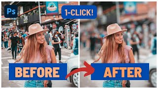 Photoshop 2024 NEW FEATURE | How to Add (PAINT ON) Depth of Field: One-Click Lens Blur