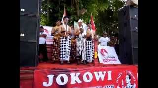 Doa dari seniman Jogja untuk kemenangan Jokowi