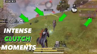 2 fingers max gyro intense clutch moments🔥 | CALL OF DUTY MOBILE highlights