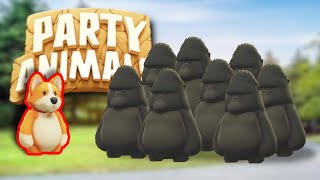 That Monkey looks different... | Party Animals Funny Moments