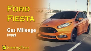 Ford Fiesta gas mileage (mpg)