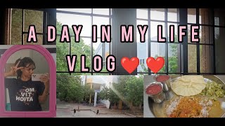 A day In my life VLOG series❤️|| Project work, haircare , weekend , hostel et💃c...