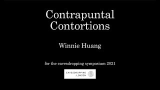 'Contrapuntal Contortions' by Winnie Huang