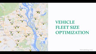 Transportation analysis of a supermarket network. Simulation modeling. Anylogic.