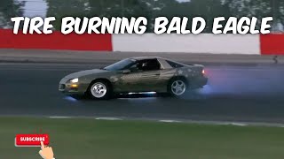 Bald Eagle Chevrolet Camaro Drifting - Slide Society - Jefferson Speedway