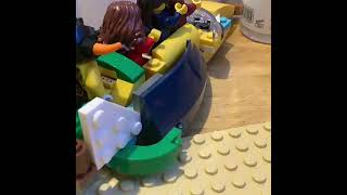 Ship wreck sad story Lego stop motio