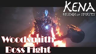 Corrupt Woodsmith Boss Battle - Kena: Bridge of Spirits