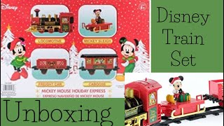 Vlogmas Day 16 : Disney Christmas Train Unboxing and Review From @Walmart