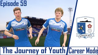 FIFA 21 CAREER MODE | THE JOURNEY OF YOUTH | BARROW AFC | EPISODE 59 | AUTOMATIC PROMOTION?!