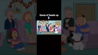 game of heads up #familyguy #shorts #comedy #funny